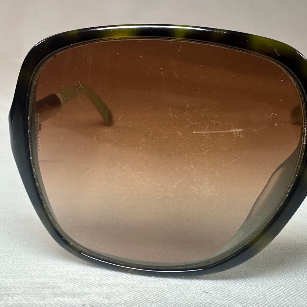 Tiffany and Co Havana Oversized Sqaure Tortoiseshell Sunglasses Tiffany Blue - Picture 13 of 16